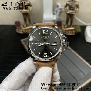 Panerai PAM00904  PAM904 Luminor Due VSF Best Edition Gray Dial on Brown Asso Strap AXXXIV - Super Clone Watch | 1:1 Best Version