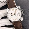 Panerai PAM01046 PAM1046 Luminor Due VSF Best Edition White Dial on Brown Asso Strap AXXXIV - Super Clone Watch | 1:1 Best Version