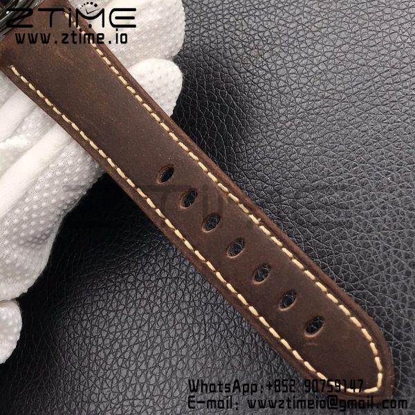 Panerai PAM01046 PAM1046 Luminor Due VSF Best Edition White Dial on Brown Asso Strap AXXXIV - Super Clone Watch | 1:1 Best Version