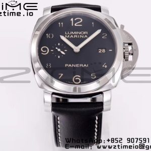 Panerai PAM00359 PAM359 R VSF 1:1 Best Edition on Black Leather Strap P.9000 Super Clone V2 - Super Clone Watch | 1:1 Best Version