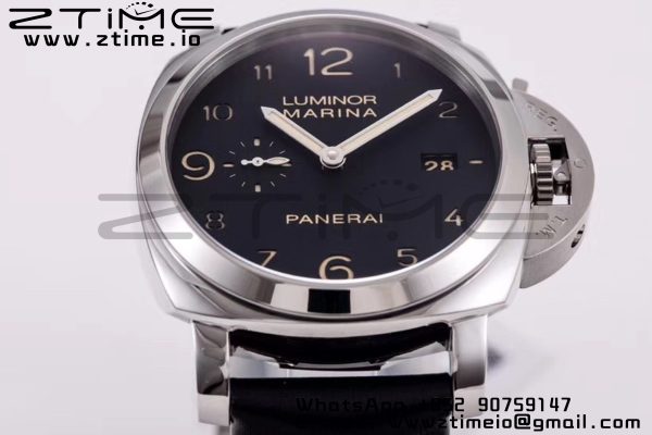 Panerai PAM00359 PAM359 R VSF 1:1 Best Edition on Black Leather Strap P.9000 Super Clone V2 - Super Clone Watch | 1:1 Best Version
