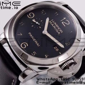 Panerai PAM00359 PAM359 R VSF 1:1 Best Edition on Black Leather Strap P.9000 Super Clone V2 - Super Clone Watch | 1:1 Best Version