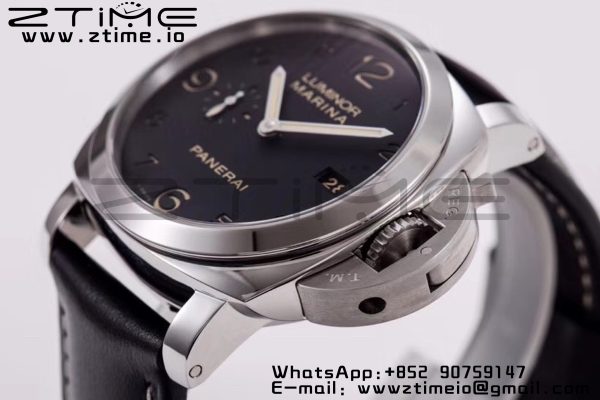 Panerai PAM00359 PAM359 R VSF 1:1 Best Edition on Black Leather Strap P.9000 Super Clone V2 - Super Clone Watch | 1:1 Best Version