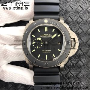 Panerai PAM00389 PAM389 O VSF 1:1 Best Edition på sort gummirem P.9000 Super Clone V2 - Super Clone Watch | 1:1 Best Version
