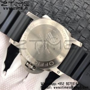 Panerai PAM00389 PAM389 O VSF 1:1 Best Edition på sort gummirem P.9000 Super Clone V2 - Super Clone Watch | 1:1 Best Version
