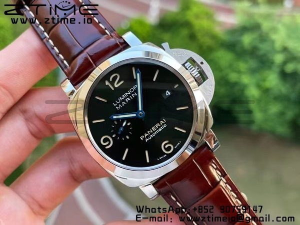 Panerai PAM01116 PAM1116 W VSF 1:1 Best Edition Vihreä kellotaulu ruskealla nahkahihnalla P.9010 Clone - Super Clone Watch | 1:1 Best Version