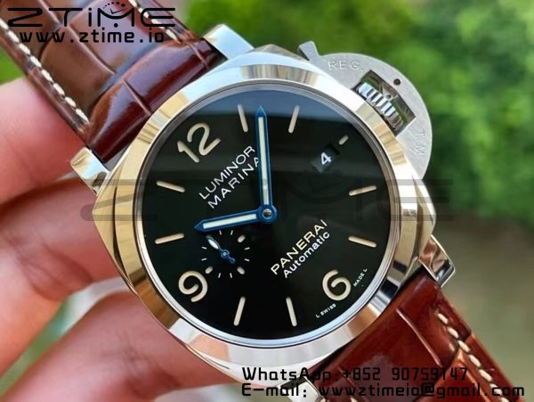 Panerai PAM01116 PAM1116 W VSF 1:1 Best Edition Vihreä kellotaulu ruskealla nahkahihnalla P.9010 Clone - Super Clone Watch | 1:1 Best Version