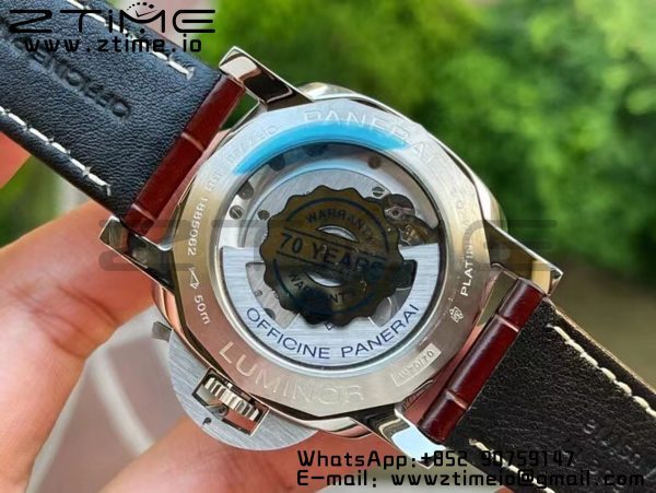Panerai PAM01116 PAM1116 W VSF 1:1 Best Edition Vihreä kellotaulu ruskealla nahkahihnalla P.9010 Clone - Super Clone Watch | 1:1 Best Version