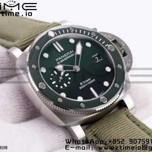 Panerai PAM01287 PAM1287 Y VSF 1:1 Best Edition Quadrante verde su cinturino in nylon verde P900 - Orologio Super Clone | 1:1 Best Version
