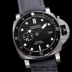 Panerai PAM01288 PAM1288 Y VSF 1:1 Best Edition Gray Dial on Gray Nylon Strap P900 - Super Clone Watch | 1:1 Best Version