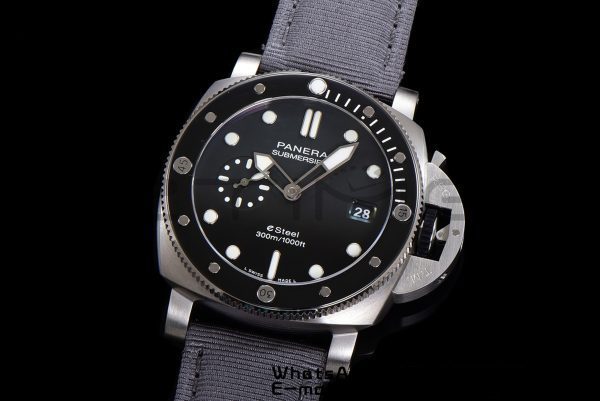 Panerai PAM01288 PAM1288 Y VSF 1:1 Best Edition Gray Dial on Gray Nylon Strap P900 - Super Clone Watch | 1:1 Best Version