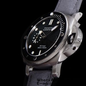 Panerai PAM01288 PAM1288 Y VSF 1:1 Best Edition Gray Dial on Gray Nylon Strap P900 - Super Clone Watch | 1:1 Best Version
