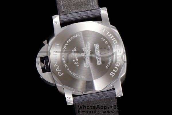 Panerai PAM01288 PAM1288 Y VSF 1:1 Best Edition Gray Dial on Gray Nylon Strap P900 - Super Clone Watch | 1:1 Best Version