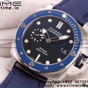 Panerai PAM01289 PAM1289 Y VSF 1:1 Best Edition Blue Dial on Blue Nylon Strap P900 - Super Clone Watch | 1:1 Best Version