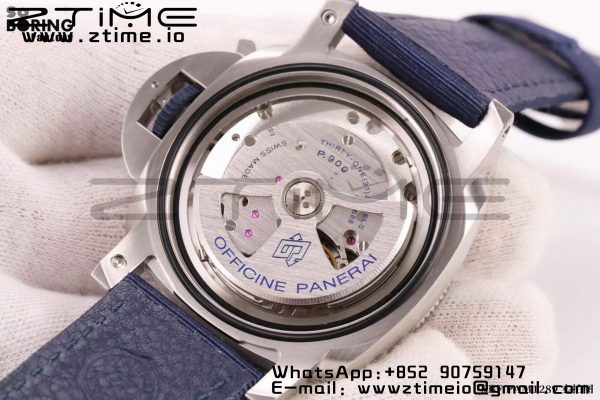 Panerai PAM01289 PAM1289 Y VSF 1:1 Best Edition Blue Dial on Blue Nylon Strap P900 - Super Clone Watch | 1:1 Best Version