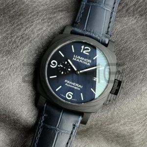 Panerai PAM01664 PAM1664 Carbotech VSF 1:1 Best Edition on Blue Leather Strap P.9010 Clone - Super Clone Watch | 1:1 Best Version