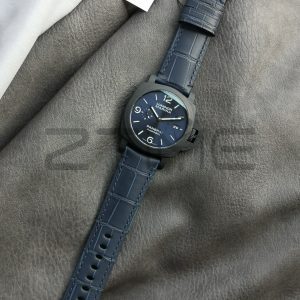 Panerai PAM01664 PAM1664 Carbotech VSF 1:1 Best Edition su cinturino in pelle blu P.9010 Clone - Orologio Super Clone | 1:1 Best Version