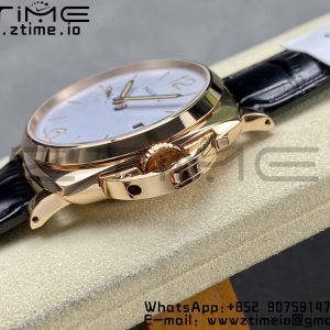 Panerai PAM01336 PAM1336 Luminor Due 42mm VSF Best Edition White Dial on Black Leather Strap P900 - Super Clone Watch | 1:1 Best Version