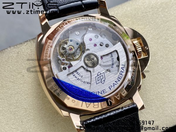 Panerai PAM01336 PAM1336 Luminor Due 42mm VSF Best Edition White Dial on Black Leather Strap P900 - Super Clone Watch | 1:1 Best Version