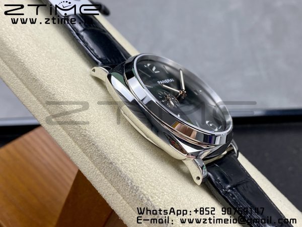 Panerai PAM01250 PAM1250 Luminor Due 42mm VSF Best Edition Gray Dial on Black Leather Strap P900 - Super Clone Watch | 1:1 Best Version