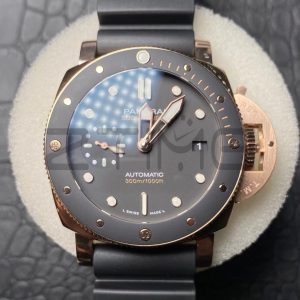 Panerai PAM02164 PAM2164 Submersible 42mm VSF Best Edition Black Dial on Black Rubber Strap P900 - Super Clone Watch | 1:1 Best Version