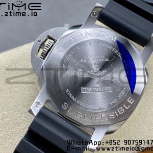 Panerai PAM02223 PAM2223 Submersible 42mm VSF Best Edition White Dial on Black Rubber Strap P900 - Super Clone Watch | 1:1 Best Version