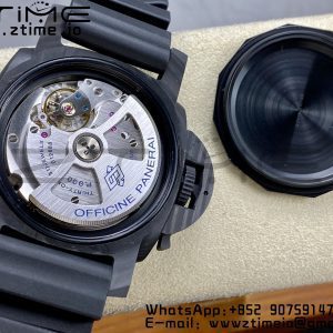 Panerai PAM02331 PAM2231 Carbotech 42mm VSF Best Edition Black Dial on Rubber Strap P.900 Clone - Super Clone Watch | 1:1 Best Version