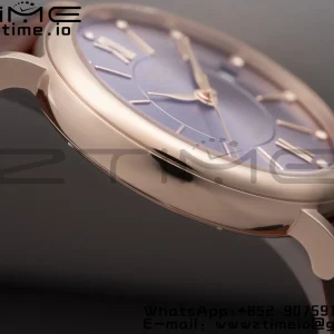IWC Portofino Automatic 37mm IW458106  RG V7F 1:1 Best Edition Gray Dial on Deep Brown Leather Strap A2892 - Super Clone Watch | 1:1 Best Version