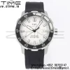 IWC アクアタイマー・オートマティック IW356811 SS V6SF 1:1 ベスト・エディション ブラック・ラバー・ストラップ ホワイト/ブラック文字盤 A2892 - スーパークローン時計｜1:1 ベスト・バージョン