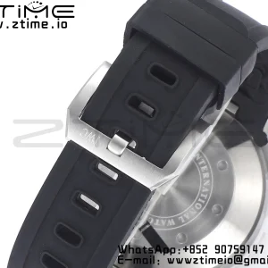 IWC Aquatimer Automatic IW356811 SS V6SF 1:1 Best Edition White/Black Dial on Black Rubber Strap A2892 - Super Clone Watch | 1:1 Best Version