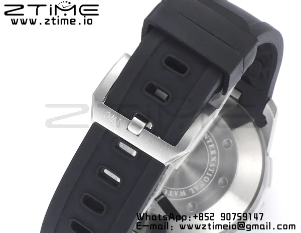 IWC Aquatimer Automatic IW356811 SS V6SF 1:1 Best Edition White/Black Dial on Black Rubber Strap A2892 - Super Clone Watch | 1:1 Best Version