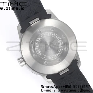 IWC Aquatimer Automatic IW356811 SS V6SF 1:1 Best Edition White/Black Dial on Black Rubber Strap A2892 - Super Clone Watch | 1:1 Best Version