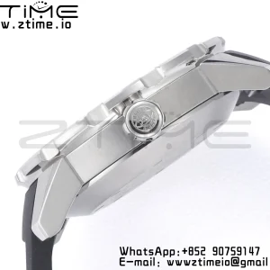 IWC Aquatimer Automatic IW356811 SS V6SF 1:1 Best Edition White/Black Dial on Black Rubber Strap A2892 - Super Clone Watch | 1:1 Best Version