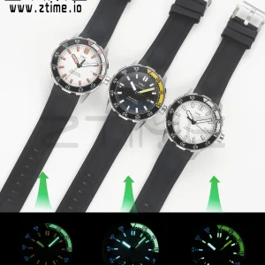 IWC Aquatimer Automatic IW356811 SS V6SF 1:1 Best Edition White/Black Dial on Black Rubber Strap A2892 - Super Clone Watch | 1:1 Best Version