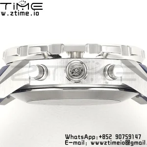 IWC Aquatimer Chrono IW376711 SS V6SF 1:1 Best Edition Blue Dial on Blue Rubber Strap A7750 - Super Clone Watch | 1:1 Best Version