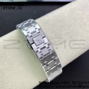 AP ロイヤルオーク 37mm 15450 SS ZF 1:1 ベスト・エディション ブルー・テクスチャード・ダイヤル・SSブレスレット SA3120 スーパークローン - スーパークローン・ウォッチ｜1:1 ベスト・バージョン