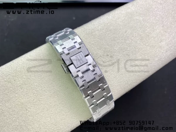 AP ロイヤルオーク 37mm 15450 SS ZF 1:1 ベスト・エディション ブルー・テクスチャード・ダイヤル・SSブレスレット SA3120 スーパークローン - スーパークローン・ウォッチ｜1:1 ベスト・バージョン