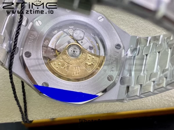 AP ロイヤルオーク 37mm 15450 SS ZF 1:1 ベスト・エディション ブルー・テクスチャード・ダイヤル・SSブレスレット SA3120 スーパークローン - スーパークローン・ウォッチ｜1:1 ベスト・バージョン