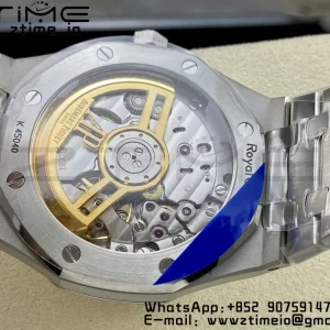 AP Royal Oak 41mm 15500 SS ZF 1:1 Best Edition White Textured Dial on SS Bracelet SA4302 Super Clone V3 - Super Clone Watch | 1:1 Best Version