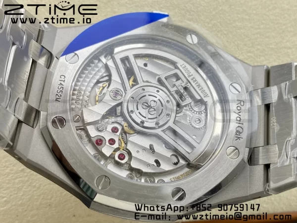 AP Royal Oak 41mm 15510 "50th Anniversary" SS ZF 1:1 Best Edition Gray Textured Dial on SS Bracelet A4302 - Super Clone Watch | 1:1 Best Version