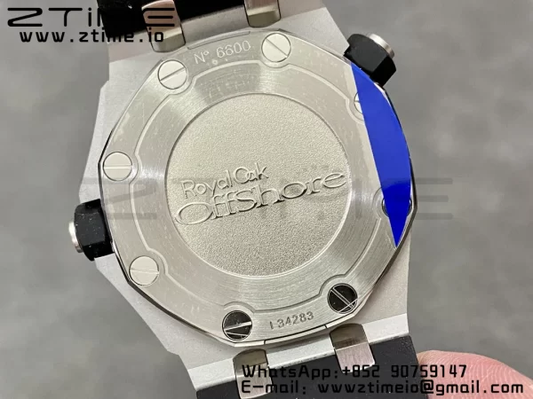 AP Royal Oak Offshore Diver 15703 ZF 1:1 Best Edition Black Dial on Black Rubber Strap SA3120 Super Clone V2 - Super Clone Watch | 1:1 Best Version