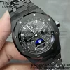 AP Royal Oak Perpetual Calendar 26579CE Black Ceramic APSF Best Edition on Black Ceramic Bracelet A5134 (CHS) V3 - Super Clone Watch | 1:1 Best Version