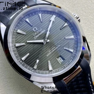 OMEGA Aqua Terra 150M Master Chronometers VSF 1:1 Best Edition Green Dial on Black Rubber Strap A8900 Super Clone - Super Clone Watch | 1:1 Best Version