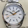 OMEGA  Aqua Terra 150M Master Chronometers VSF 1:1 Best Edition White Dial Orange Hand on SS Bracelet A8900 Super Clone - Super Clone Watch | 1:1 Best Version