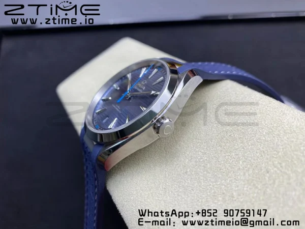 OMEGA Aqua Terra 150M Master Chronometers VSF 1:1 Best Edition Blue Dial on Blue Rubber Strap A8900 Super Clone - Super Clone Watch | 1:1 Best Version