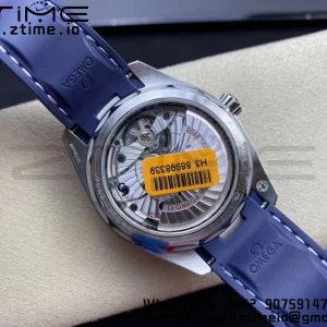 OMEGA Aqua Terra 150M Master Chronometers VSF 1:1 Best Edition Blue Dial on Blue Rubber Strap A8900 Super Clone - Super Clone Watch | 1:1 Best Version