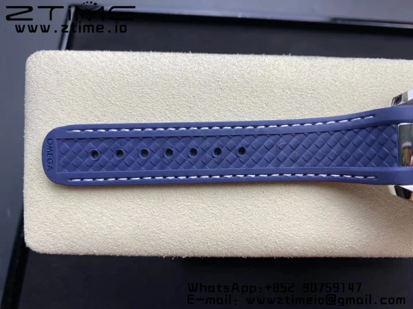 OMEGA Aqua Terra 150M Master Chronometers VSF 1:1 Best Edition Blue Dial on Blue Rubber Strap A8900 Super Clone - Super Clone Watch | 1:1 Best Version