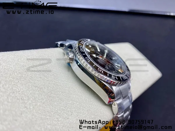 OMEGA Planet Ocean 600M Co-Axial GMT 43.5mm VSF 1:1 Best Edition Black Dial Orange Markers on SS Bracelet A8605 Super Clone - Super Clone Watch | 1:1 Best Version
