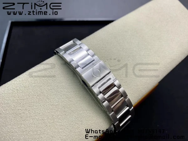 OMEGA Aqua Terra 150M SS VSF 1:1 Best Edition Blue Wave Textured Dial YG Hand on SS Bracelet A8500 Super Clone - Super Clone Watch | 1:1 Best Version