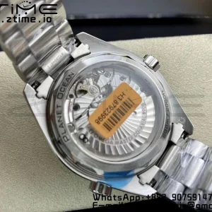 OMEGA Planet Ocean 600M 'Tai Chi' GMT 43.5mm VSF 1:1 Best Edition Black/White Ceramic Bezel and Dial on SS Bracelet A8906 Super Clone - Super Clone Watch | 1:1 Best Version